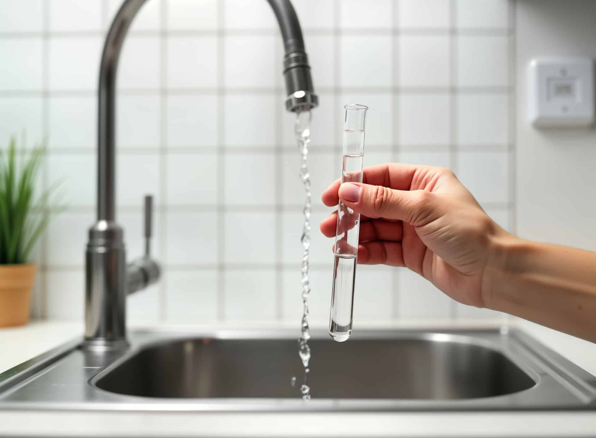 Wasseranalyse mit Bezug zur Entkalkungsanlage