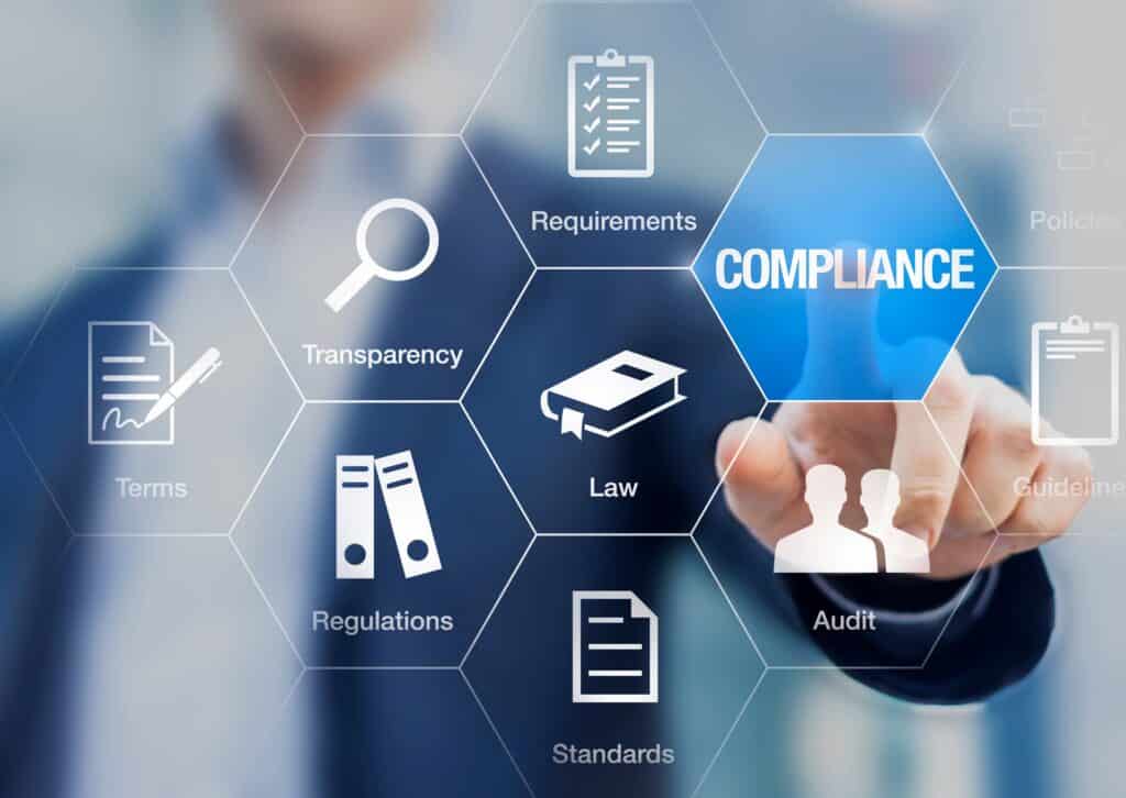 Compliance-Übersicht mit Symbolen | Zollsoftware